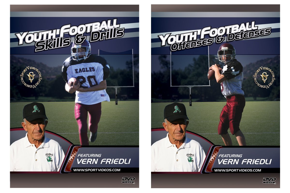 Football Youth Football 2 DVD Set Free Shipping